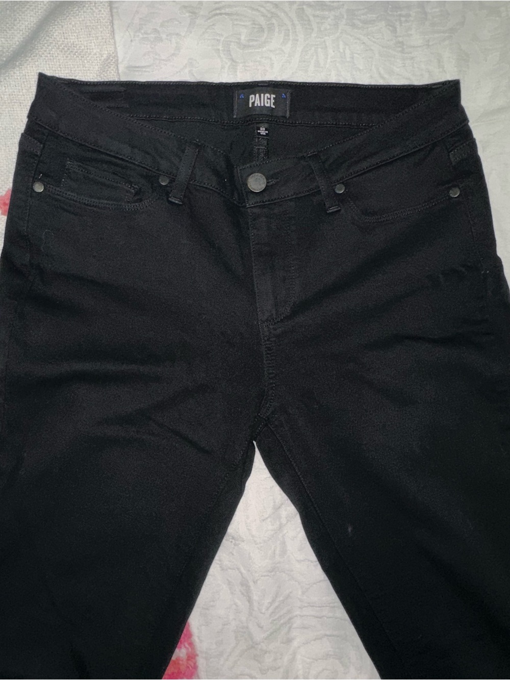 PAIGE Women’s Black Jeans